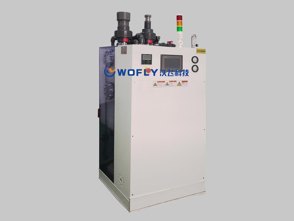 光伏生產工藝過程使用那種氣體尾氣處理設備scrubber？